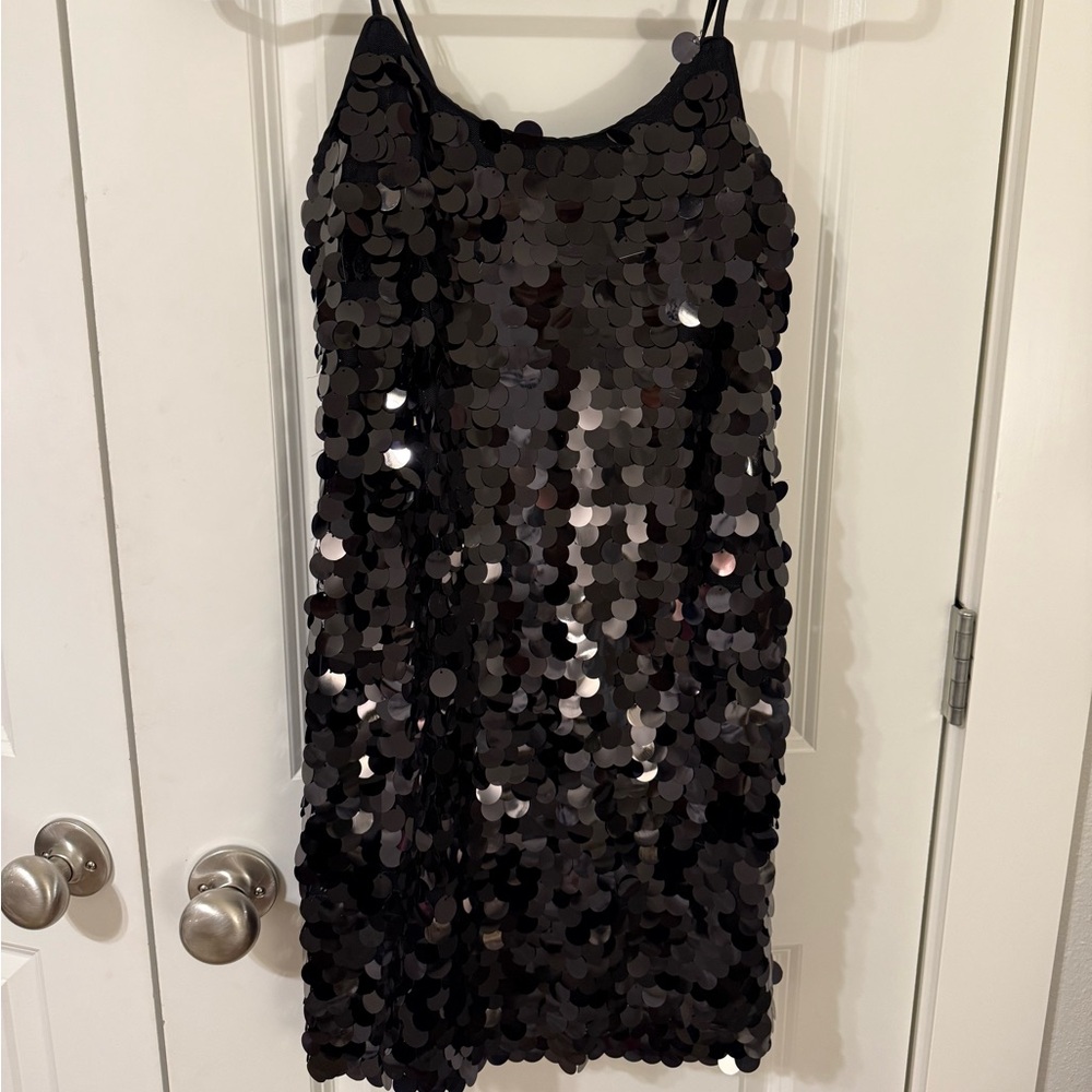 Gianni Bini chunky sequin mini dress